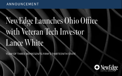 NewEdge Launches Ohio Office with Veteran Tech Investor Lance White