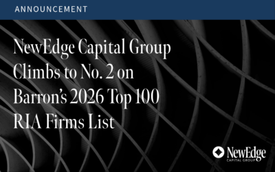 NewEdge Capital Group Climbs to No. 2 on Barron’s 2026 Top 100 RIA Firms List