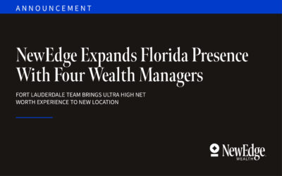 NewEdge Expands Florida Presence With Four Wealth Managers