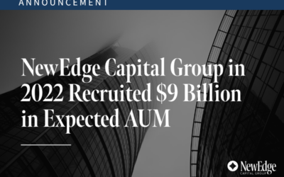 NewEdge Capital Group in 2022 Recruited $9 Billion in Expected AUM