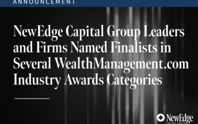 NewEdge Capital Group Leaders and Firms Named Finalists in Several WealthManagement.com Industry Awards Categories